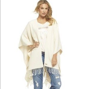 TOMS x Target Cream Poncho